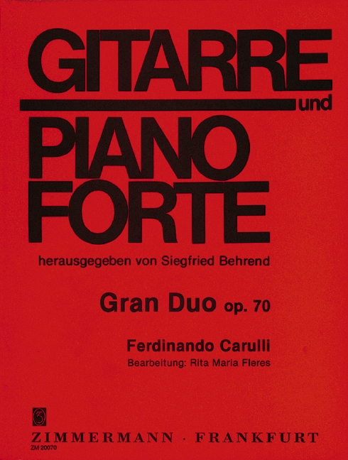 CARULLI F. - GRAN DUO - OP.70