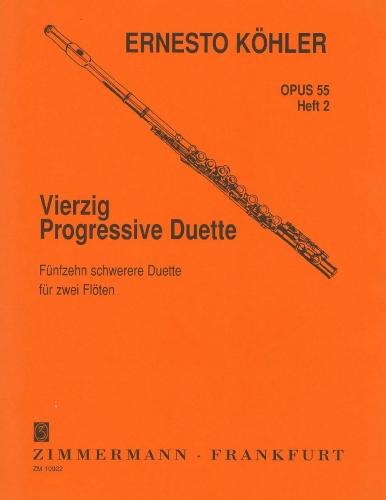 KOHLER E. - DUOS PROGRESIVOS V.2 (40) - OP.55