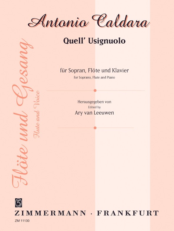 CALDARA A. - QUELL´ USIGNUOLO (SOP/FL/P)