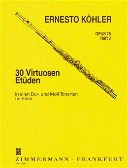 KOHLER E. - ESTUDIOS VIRTUOSOS (30) - OP.75 Nº3