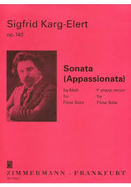 KARG ELERT S. - SONATA "APPASSIONATA" - OP.140 - FLAUTA SOLA