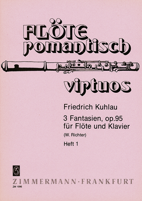 KUHLAU F. - FANTASIAS OP.95 V.1 (3)