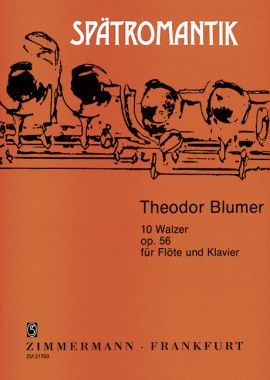 BLUMER T. - VALSES OP.56 (10)