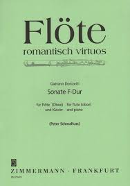 DONIZETTI G. - SONATA FA M FLAUTA