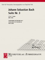 BACH J.S. - SUITE Nº3 DOM BWV1009 MARIMBA