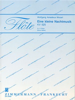 MOZART W.A - PEQUEÑA MUSICA NOCTURNA KV525 4 FLAUTAS