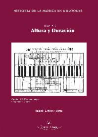 PAJARES R. - HISTORIA MUSICA 6 BLOQUES V.5 ALTURA Y DURACION