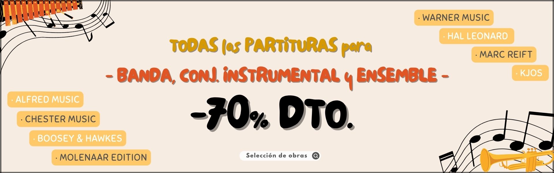 Partituras para bandas