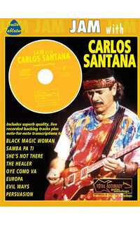 santana - jam with (tablatura) (+cd) -