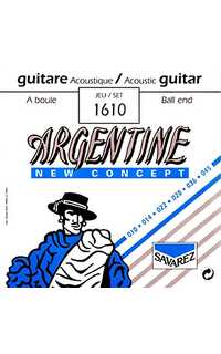 cuerda guitarra acustica - savarez argentine 1610 (010-45)