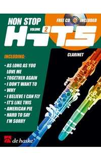 album - non stop hits clarinet (+cd)