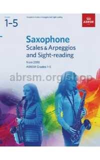 scales & specimen sight-reading tests grades saxofon 1-5 (from 2018)