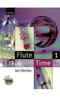 denley i. - time pieces v.1 + cd (fl/p)