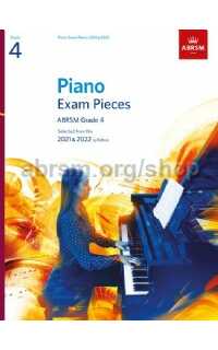abrsm - piano exam pieces 2021-2022 grade 4