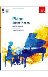 selected piano exam pieces 2013-2014 grade 5 (book & cd)