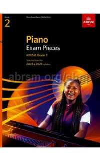 abrsm - piano exam pieces 2023-2024 grade 2