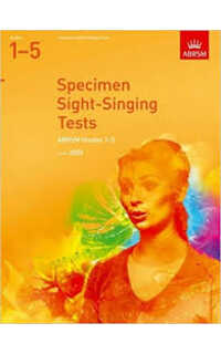 abrsm - specimen sight singing test grade 1 - 5