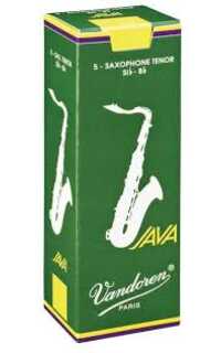 caña saxo tenor - vandoren java verde nº 3 1/2