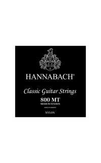 cuerda guitarra - hannabach 2ª negra 800 mt