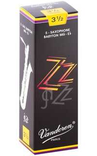 caña saxo baritono - vandoren zz nº 3 1/2