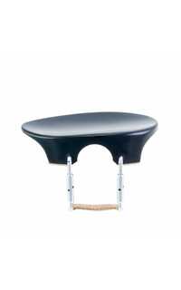 barabada violin - flesh-flat central madera dura ebonizada