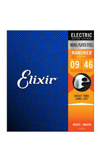 cuerda guitarra electrica - elixir nanoweb 12027 (09-046) jgo