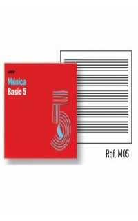 block additio basic 5 pentagramas 16mm/pagina 10 hojas(24x17)