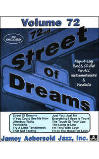 aebersold j. - street of dreams v.72 (+cd) -