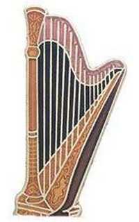 regalo - mini pin arpa