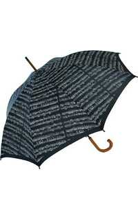 regalo - paraguas musical grande( negro con notas blancas)