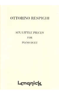 respighi o. - 6 piezas pequeñas piano