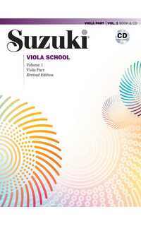 suzuki s. - escuela de viola revisada vº1 libro+cd
