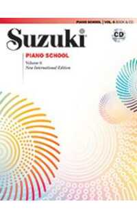 suzuki s. - piano school v.6 +cd international ediition