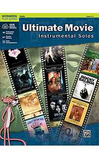 album - ultimate movie instrumental solos violin (+audio descargable)