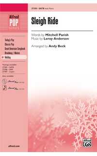 anderson /beck /paris - sleigh ryde coro satb
