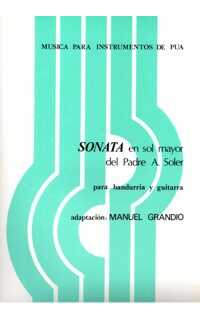 soler a. - sonata en sol m (bandurria y guitarra)