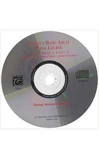 alfred - basic adult piano course v.1 - (solo cd)