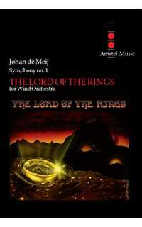de meij j. - lord of the rings -viento - partitura estudio