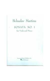 martinu b. - sonata nº1 - viola y piano -