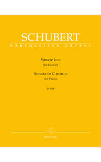 schubert f. - sonata dom d958 urtext