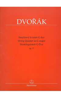 dvorak a. - quinteto cuerda sol m op.77