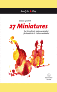 speckert g. - 27 miniaturas trio cuerdas (2 violines y violonchelo
