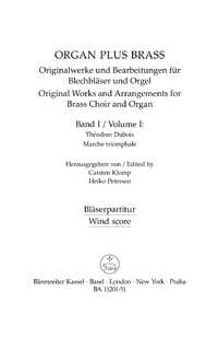klomp/petersen. - organ plus brass vº1 (+pt)