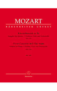 mozart w.a. - concierto nº 14 (2v/vl/cello)kv449