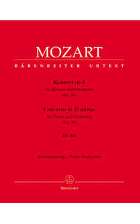 mozart w.a. - concierto nº20 re m urtext - kv.466 (2p 4manos)