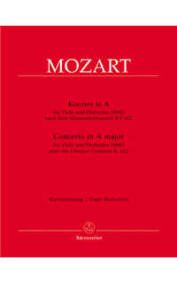 mozart w.a. - concierto la m (orginal clarinete) - kv.622