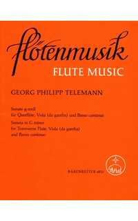 telemann g.p. - sonata sol m fl/va(vag)p -