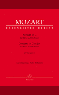 mozart w.a. - concierto nº1 sol m kv.313 urtext