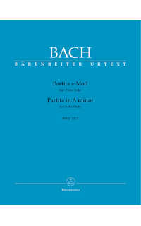 bach j.s. - partita la m - bwv.1013 urtext