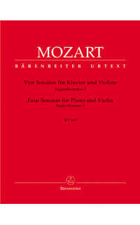 mozart w.a. - sonatas (4)violin juventud i, kv 6-9